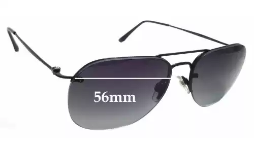 Sunglass Fix Lentes de Repuesto para Giorgio Armani AR 6004 - 56mm Wide Sunglass Fix Lentes de Repuesto para Giorgio Armani AR 6004 - 56mm Wide
