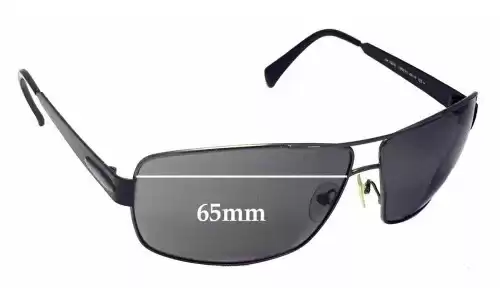 Sunglass Fix Lentes de Repuesto para Giorgio Armani GA 750/S - 65mm Wide Sunglass Fix Lentes de Repuesto para Giorgio Armani GA 750/S - 65mm Wide