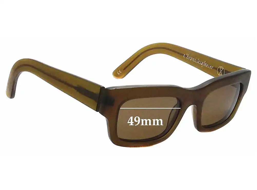Sunglass Fix Lentes de Repuesto para Chronicles of Never Water Nourishes Wood - 49mm Wide Sunglass Fix Lentes de Repuesto para Chronicles of Never Water Nourishes Wood - 49mm Wide