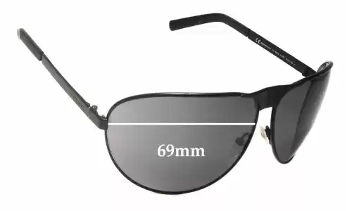 Sunglass Fix Lentes de Repuesto para Gucci GG1813/S - 69mm Wide Sunglass Fix Lentes de Repuesto para Gucci GG1813/S - 69mm Wide