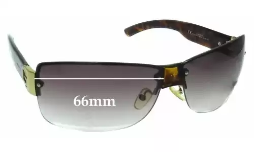 Sunglass Fix Lentes de Repuesto para Gucci GG2803/F/S - 66mm Wide Sunglass Fix Lentes de Repuesto para Gucci GG2803/F/S - 66mm Wide