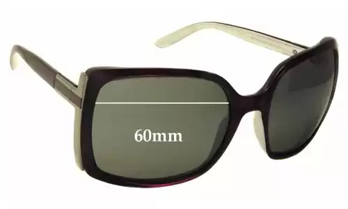 Sunglass Fix Lentes de Repuesto para Gucci GG3128/S - 60mm Wide Sunglass Fix Lentes de Repuesto para Gucci GG3128/S - 60mm Wide