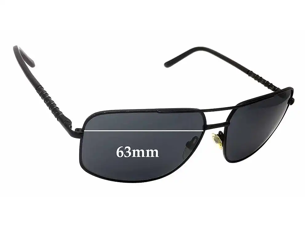 Sunglass Fix Lentes de Repuesto para Guess GU6595 - 63mm Wide Sunglass Fix Lentes de Repuesto para Guess GU6595 - 63mm Wide