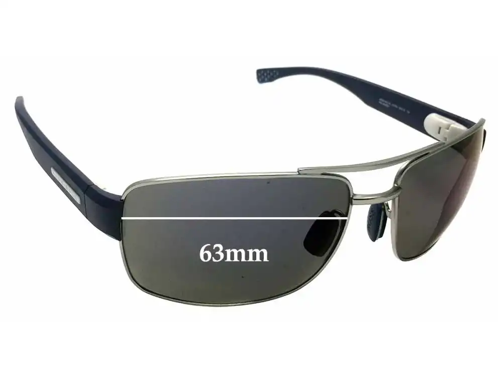 Sunglass Fix Lentes de Repuesto para Hugo Boss 0801/S - 63mm Wide Sunglass Fix Lentes de Repuesto para Hugo Boss 0801/S - 63mm Wide