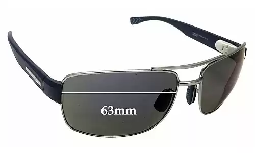 Sunglass Fix Lentes de Repuesto para Hugo Boss 0801/S - 63mm Wide Sunglass Fix Lentes de Repuesto para Hugo Boss 0801/S - 63mm Wide