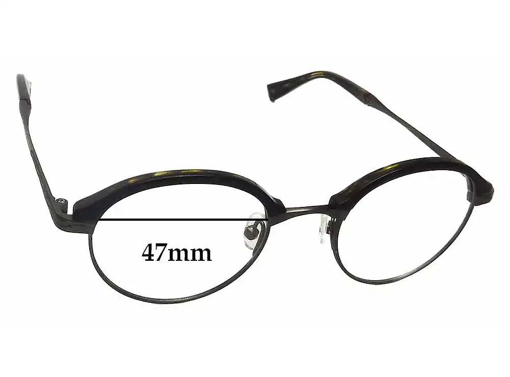 Sunglass Fix Lentes de Repuesto para John Varvatos V152 - 47mm Wide Sunglass Fix Lentes de Repuesto para John Varvatos V152 - 47mm Wide