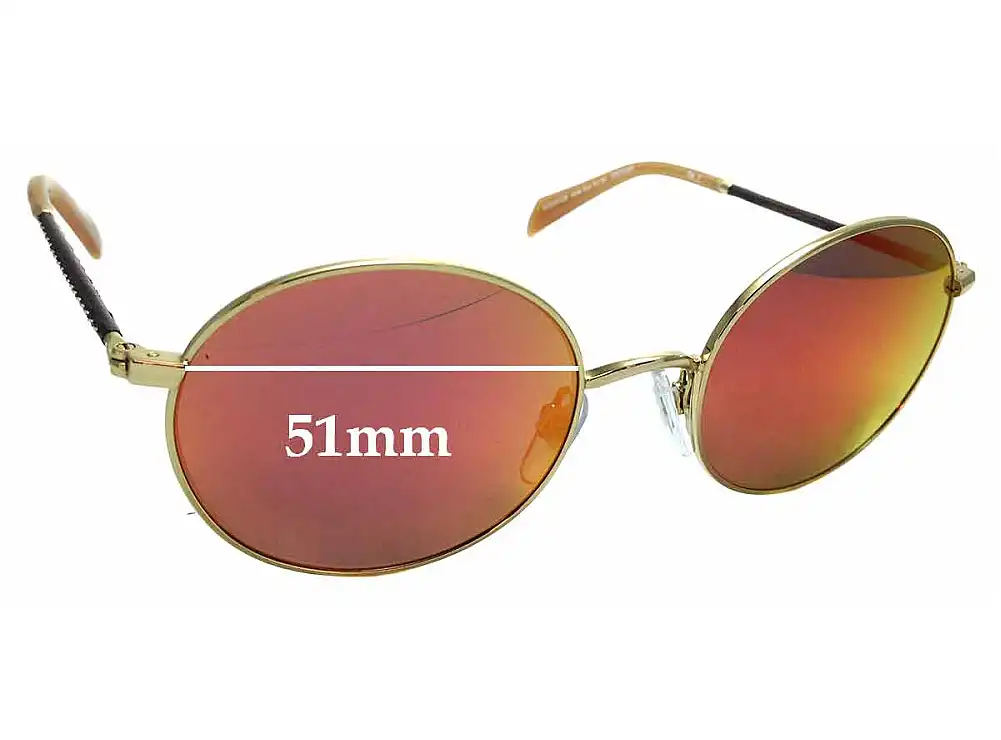 Sunglass Fix Lentes de Repuesto para Kylie Minogue Sun Rx 04 - 51mm Wide Sunglass Fix Lentes de Repuesto para Kylie Minogue Sun Rx 04 - 51mm Wide