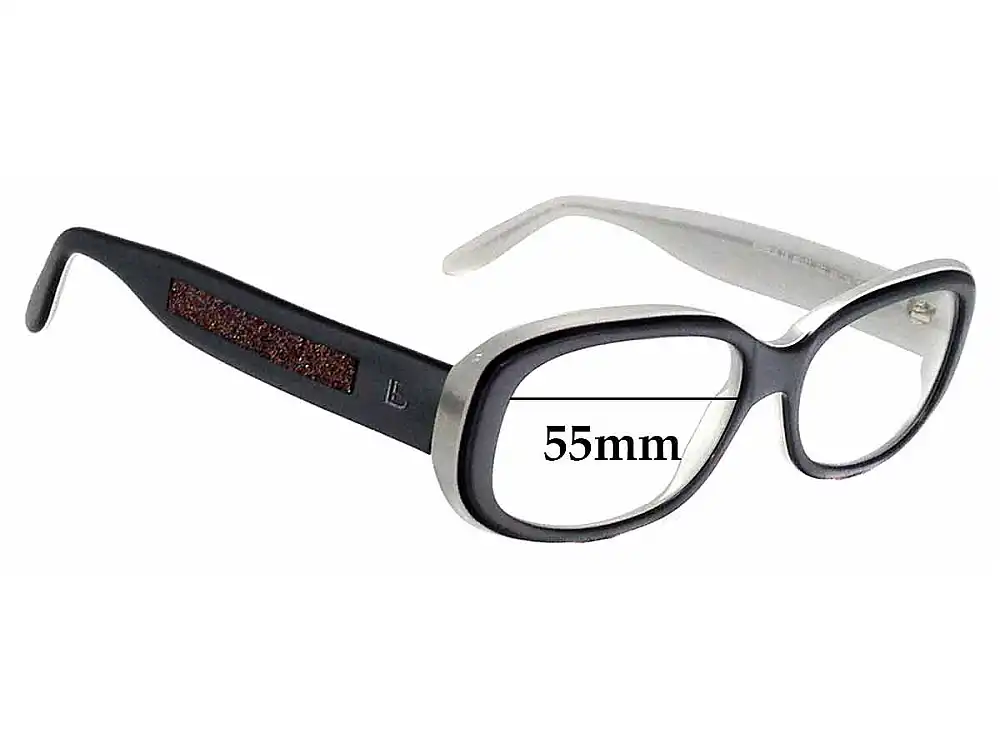 Sunglass Fix Lentes de Repuesto para Laura Biagiotti LB 85102 - 55mm Wide Sunglass Fix Lentes de Repuesto para Laura Biagiotti LB 85102 - 55mm Wide