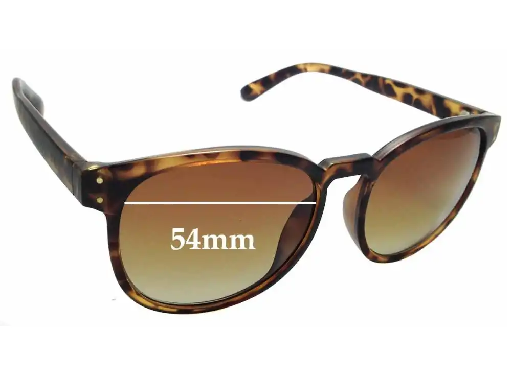 Sunglass Fix Lentes de Repuesto para Locello 342E - 54mm Wide Sunglass Fix Lentes de Repuesto para Locello 342E - 54mm Wide