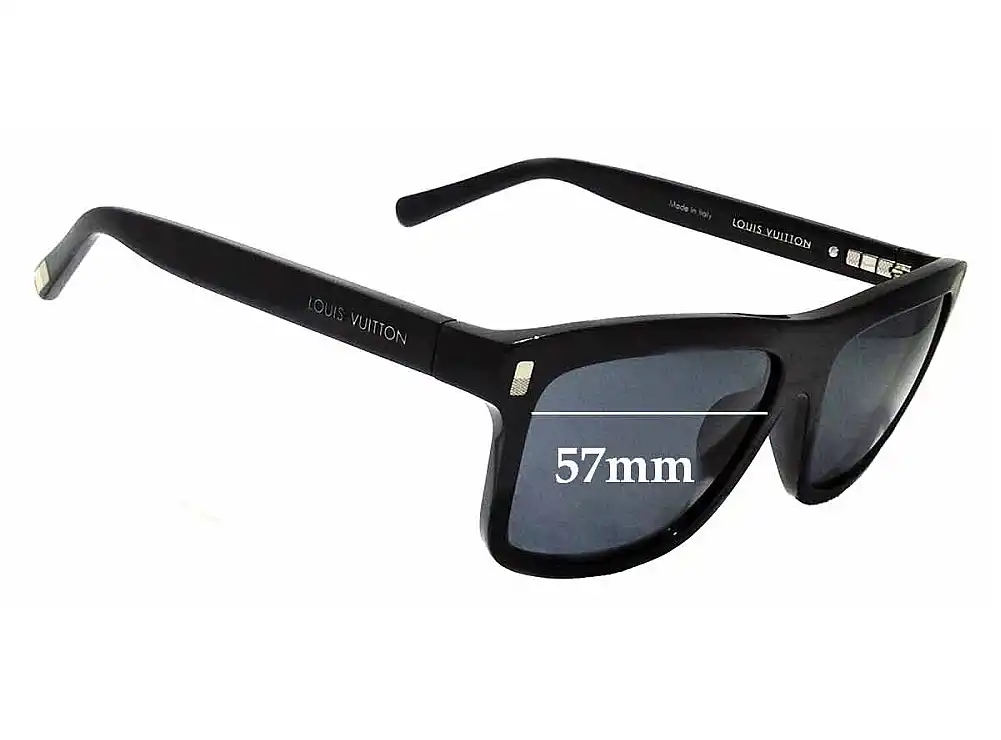 Sunglass Fix Lentes de Repuesto para Louis Vuitton Z0698E - 57mm Wide Sunglass Fix Lentes de Repuesto para Louis Vuitton Z0698E - 57mm Wide