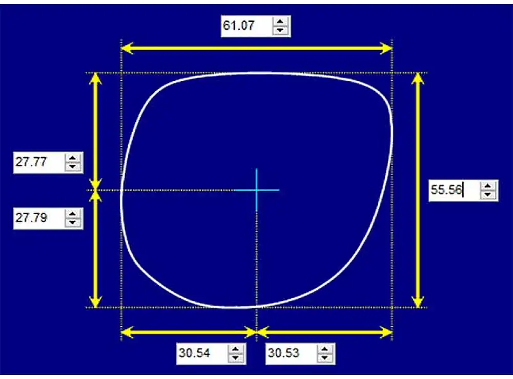 Sunglass Fix Lentes de Repuesto para Lamborghini 4020 - 61mm Wide Sunglass Fix Lentes de Repuesto para Lamborghini 4020 - 61mm Wide
