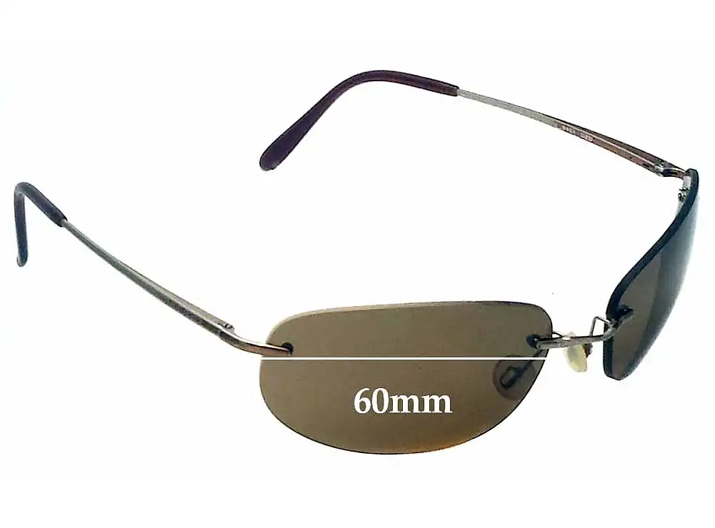 Sunglass Fix Lentes de Repuesto para Mako 9461 - 60mm Wide Sunglass Fix Lentes de Repuesto para Mako 9461 - 60mm Wide