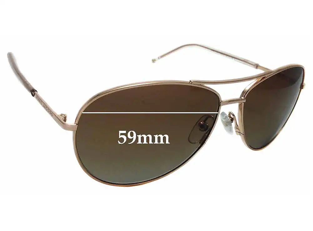 Sunglass Fix Lentes de Repuesto para Marc by Marc Jacobs Marc 59/S - 59mm Wide Sunglass Fix Lentes de Repuesto para Marc by Marc Jacobs Marc 59/S - 59mm Wide