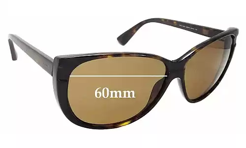Sunglass Fix Lentes de Repuesto para Marc by Marc Jacobs MMJ 128/S - 60mm Wide Sunglass Fix Lentes de Repuesto para Marc by Marc Jacobs MMJ 128/S - 60mm Wide