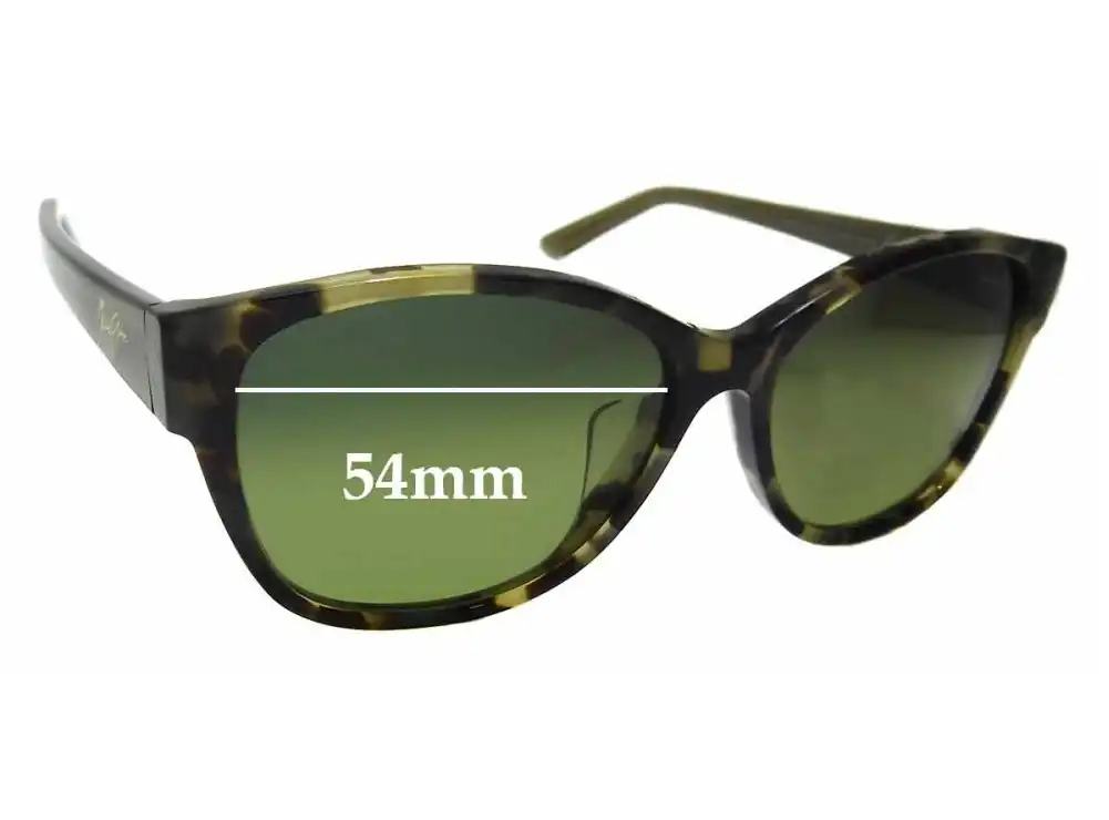 Sunglass Fix Lentes de Repuesto para Maui Jim MJ732 Summer Time - 54mm Wide Sunglass Fix Lentes de Repuesto para Maui Jim MJ732 Summer Time - 54mm Wide