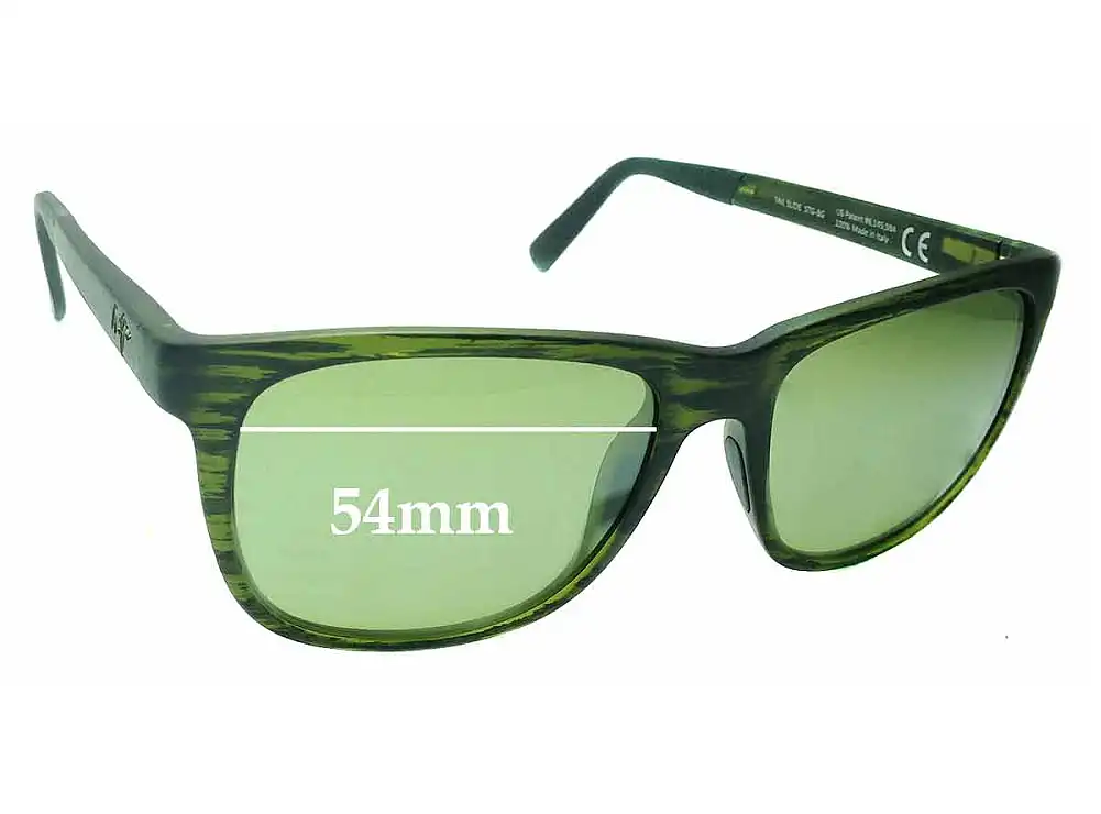 Sunglass Fix Lentes de Repuesto para Maui Jim MJ740 Tail Slide - 54mm Wide Sunglass Fix Lentes de Repuesto para Maui Jim MJ740 Tail Slide - 54mm Wide