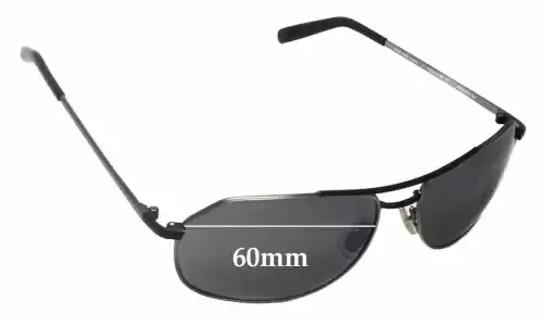 Sunglass Fix Lentes de Repuesto para Morgenthal Frederics Stealth 60 - 60mm Wide Sunglass Fix Lentes de Repuesto para Morgenthal Frederics Stealth 60 - 60mm Wide