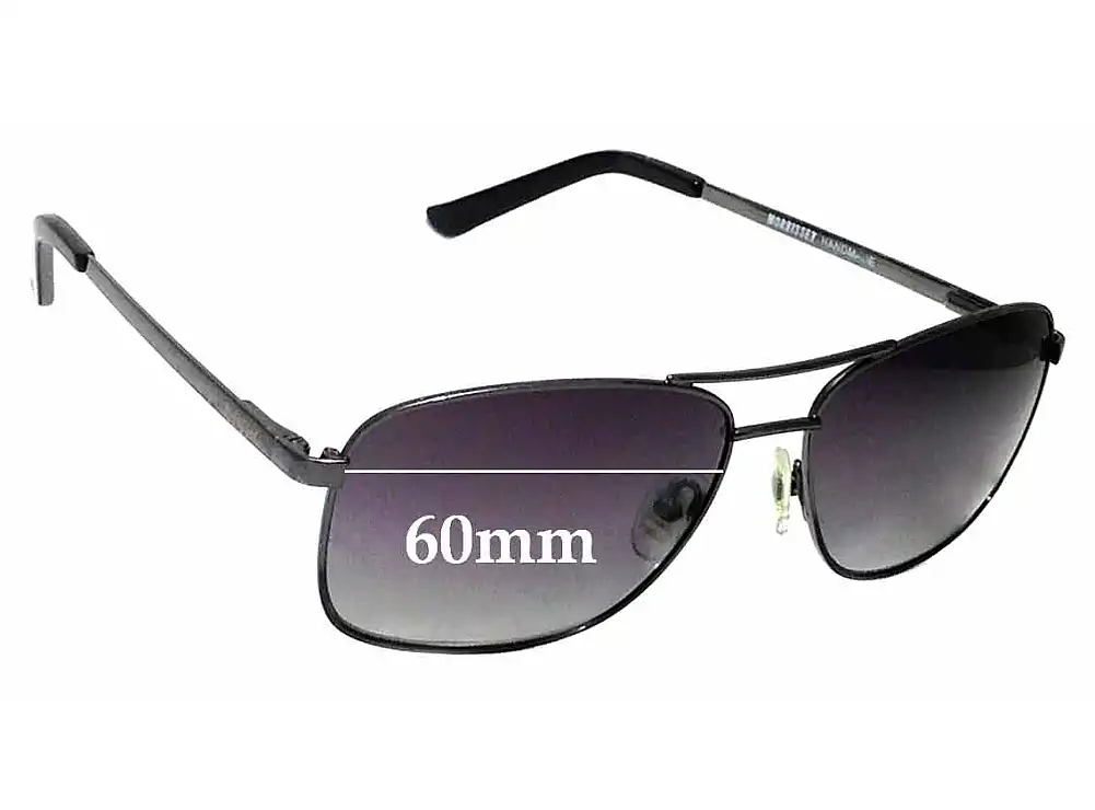 Sunglass Fix Lentes de Repuesto para Morrissey Speakeasy - 60mm Wide Sunglass Fix Lentes de Repuesto para Morrissey Speakeasy - 60mm Wide