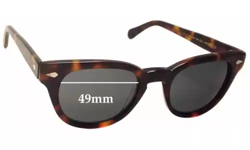 Sunglass Fix Lentes de Repuesto para Moscot Tummel - 49mm Wide Sunglass Fix Lentes de Repuesto para Moscot Tummel - 49mm Wide
