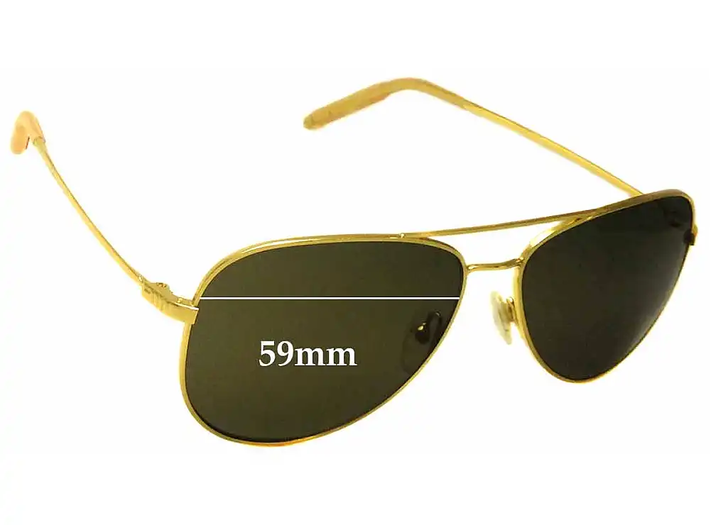 Sunglass Fix Lentes de Repuesto para Mosley Tribes Raynes - 59mm Wide Sunglass Fix Lentes de Repuesto para Mosley Tribes Raynes - 59mm Wide