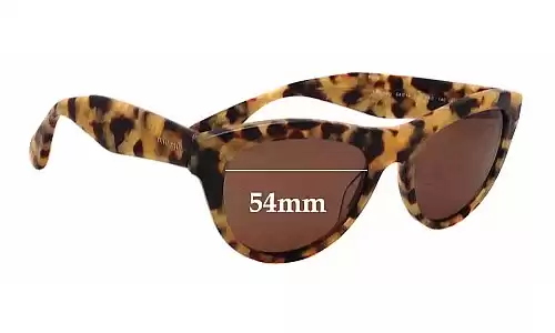 Sunglass Fix Lentes de Repuesto para Miu Miu SMU09O - 54mm Wide Sunglass Fix Lentes de Repuesto para Miu Miu SMU09O - 54mm Wide