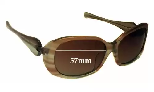 Sunglass Fix Lentes de Repuesto para Oakley Dangerous - 57mm Wide Oakley Dangerous Lentes de Repuesto 57mm wide