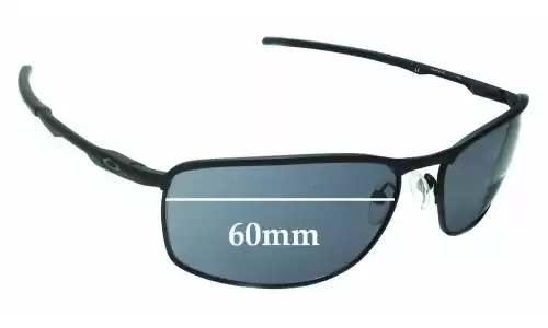 Sunglass Fix Lentes de Repuesto para Oakley Conductor 8 OO4107 - 60mm Wide Oakley Conductor 8 OO4107 Lentes de Repuesto 60mm wide