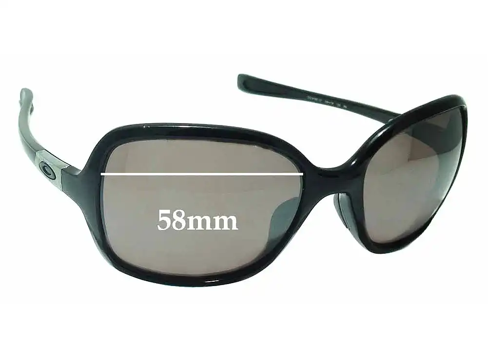 Sunglass Fix Lentes de Repuesto para Oakley Obsessed OO9192 - 58mm Wide Sunglass Fix Lentes de Repuesto para Oakley Obsessed OO9192 - 58mm Wide