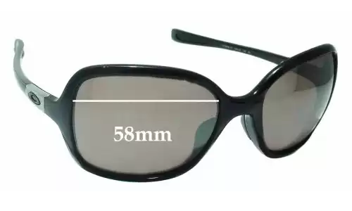 Sunglass Fix Lentes de Repuesto para Oakley Obsessed OO9192 - 58mm Wide Sunglass Fix Lentes de Repuesto para Oakley Obsessed OO9192 - 58mm Wide