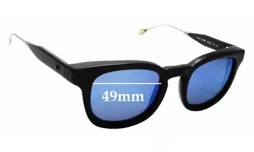 Sunglass Fix Lentes de Repuesto para Oliver Peoples West Cabrillo - 49mm Wide Oliver Peoples West Cabrillo Lentes de Repuesto 49mm wide