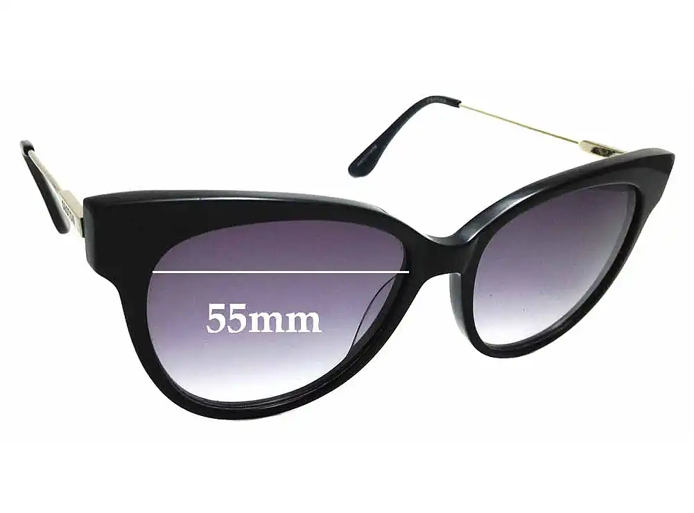 Sunglass Fix Lentes de Repuesto para Oroton Forte - 55mm Wide Sunglass Fix Lentes de Repuesto para Oroton Forte - 55mm Wide