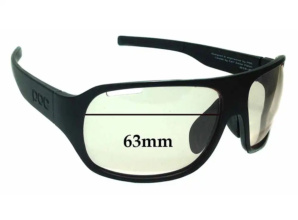 Sunglass Fix Lentes de Repuesto para POC Do Flow - 63mm Wide Sunglass Fix Lentes de Repuesto para POC Do Flow - 63mm Wide