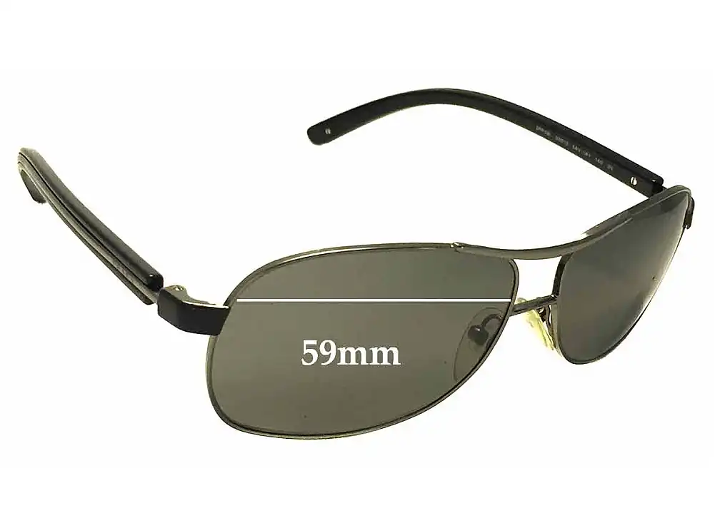 Sunglass Fix Lentes de Repuesto para Prada SPR59L - 59mm Wide Sunglass Fix Lentes de Repuesto para Prada SPR59L - 59mm Wide