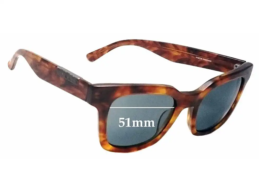 Sunglass Fix Lentes de Repuesto para Raen Myer - 51mm Wide Sunglass Fix Lentes de Repuesto para Raen Myer - 51mm Wide