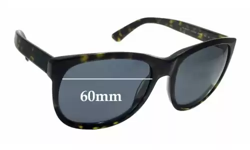 Sunglass Fix Lentes de Repuesto para Polo RL 8072-W - 60mm Wide Polo RL 8072-W Lentes de Repuesto 60mm wide