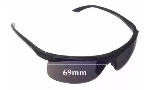 Sunglass Fix Lentes de Repuesto para Ray-Ban RB4085 - 69mm Wide Ray-Ban RB4085 Lentes de Repuesto 69mm wide