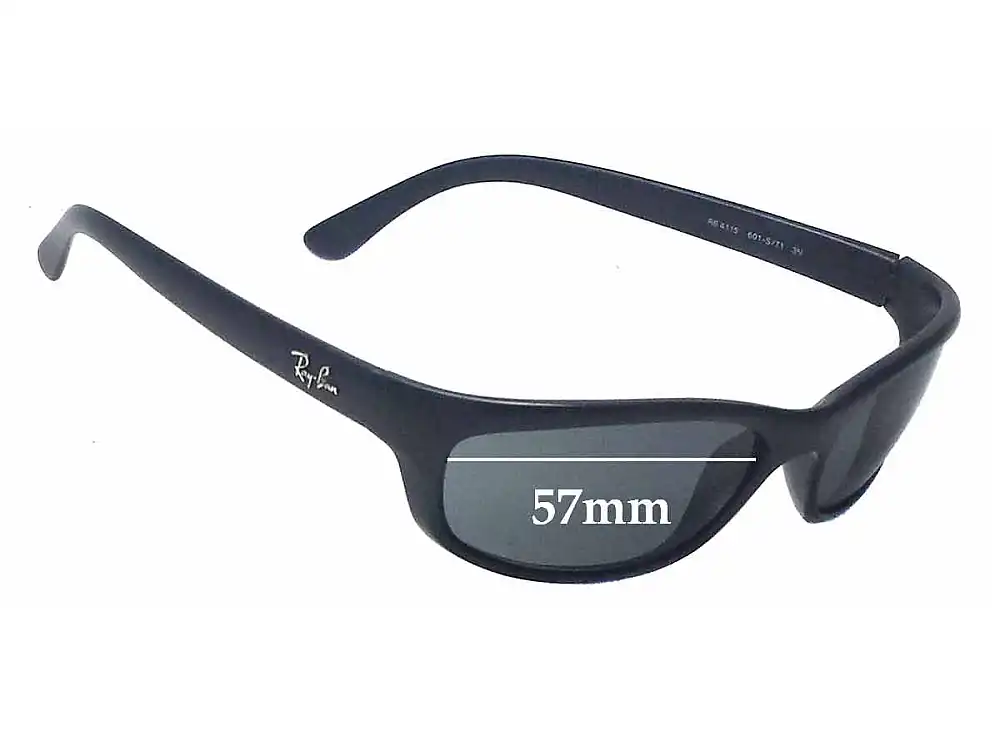 Sunglass Fix Lentes de Repuesto para Ray-Ban RB4115 - 57mm Wide Sunglass Fix Lentes de Repuesto para Ray-Ban RB4115 - 57mm Wide