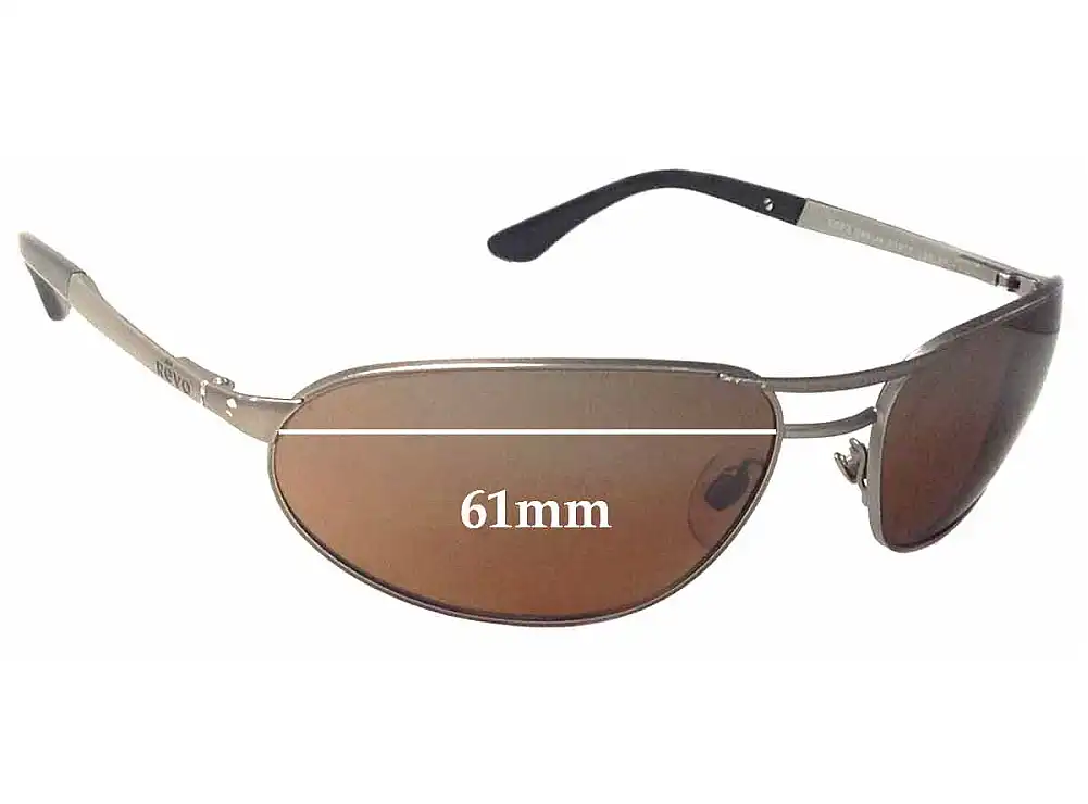 Sunglass Fix Lentes de Repuesto para Revo 3073 - 61mm Wide Sunglass Fix Lentes de Repuesto para Revo 3073 - 61mm Wide