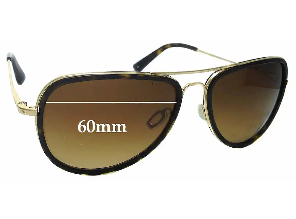 Sunglass Fix Lentes de Repuesto para Salt Goodwin - 60mm Wide Sunglass Fix Lentes de Repuesto para Salt Goodwin - 60mm Wide