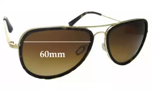 Sunglass Fix Lentes de Repuesto para Salt Goodwin - 60mm Wide Sunglass Fix Lentes de Repuesto para Salt Goodwin - 60mm Wide