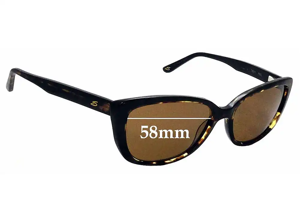 Sunglass Fix Lentes de Repuesto para Serengeti Sophia - 58mm Wide Sunglass Fix Lentes de Repuesto para Serengeti Sophia - 58mm Wide