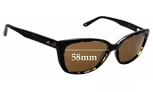 Sunglass Fix Lentes de Repuesto para Serengeti Sophia - 58mm Wide Sunglass Fix Lentes de Repuesto para Serengeti Sophia - 58mm Wide