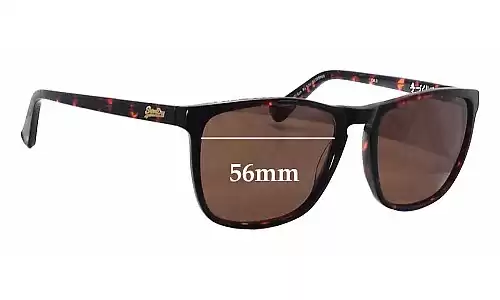 Sunglass Fix Lentes de Repuesto para Superdry Sun Rx Ichi - 56mm Wide Sunglass Fix Lentes de Repuesto para Superdry Sun Rx Ichi - 56mm Wide