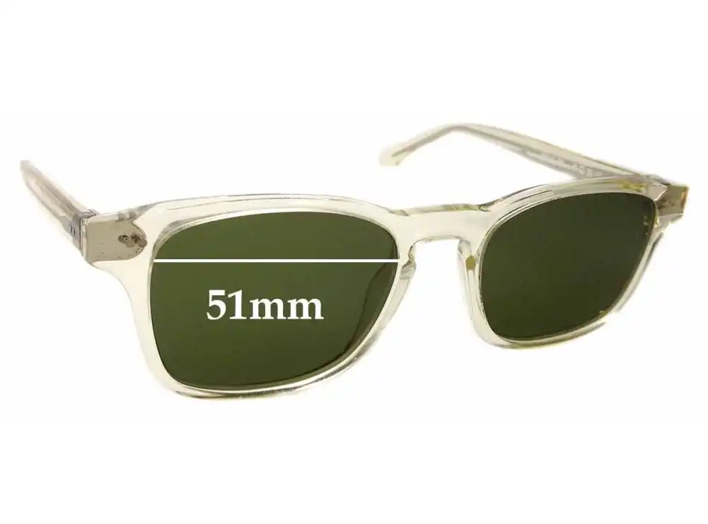 Sunglass Fix Lentes de Repuesto para Thierry Lasry Bully 995 - 51mm Wide Sunglass Fix Lentes de Repuesto para Thierry Lasry Bully 995 - 51mm Wide