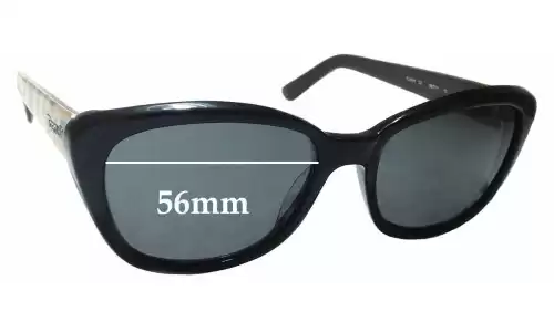 Sunglass Fix Lentes de Repuesto para Tiger Lilly TL3017 - 56mm Wide Sunglass Fix Lentes de Repuesto para Tiger Lilly TL3017 - 56mm Wide