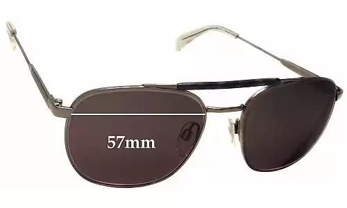 Sunglass Fix Lentes de Repuesto para Tommy Hilfiger TH Sun Rx 27 - 57mm Wide Sunglass Fix Lentes de Repuesto para Tommy Hilfiger TH Sun Rx 27 - 57mm Wide