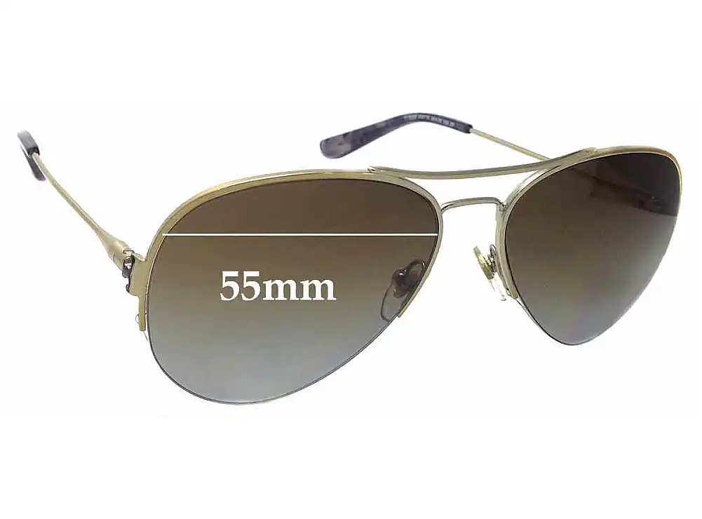 Sunglass Fix Lentes de Repuesto para Tory Burch TY6038 - 55mm Wide Sunglass Fix Lentes de Repuesto para Tory Burch TY6038 - 55mm Wide
