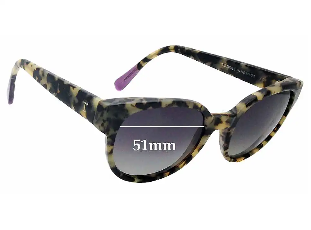 Sunglass Fix Lentes de Repuesto para Triwa Thelma - 51mm Wide Sunglass Fix Lentes de Repuesto para Triwa Thelma - 51mm Wide