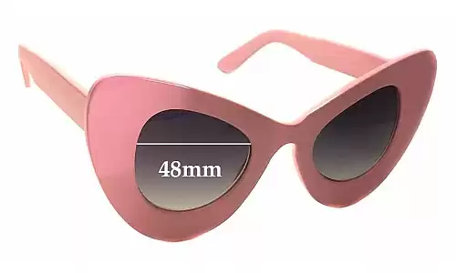 Sunglass Fix Lentes de Repuesto para Valley City VC3100 - 48mm Wide Sunglass Fix Lentes de Repuesto para Valley City VC3100 - 48mm Wide