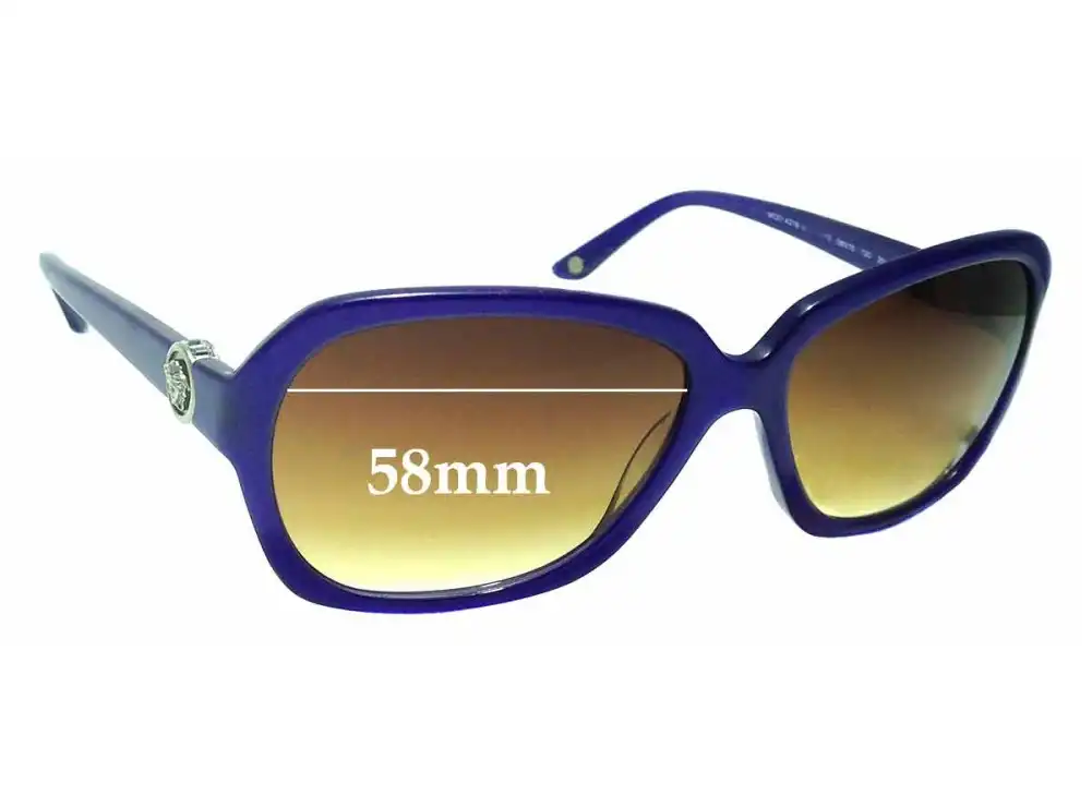 Sunglass Fix Lentes de Repuesto para Versace VE 4218-B - 58mm Wide Sunglass Fix Lentes de Repuesto para Versace VE 4218-B - 58mm Wide